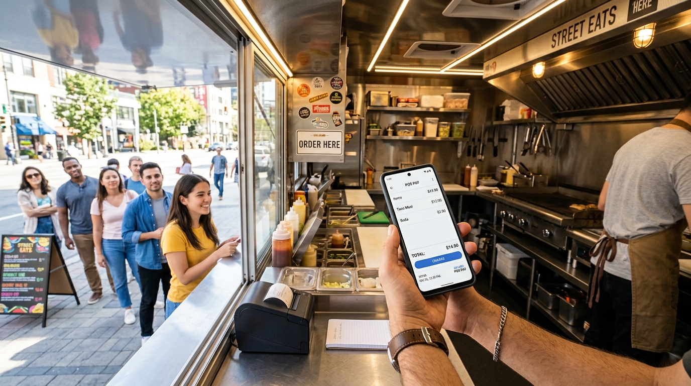 Sistema POS para Food Trucks: Vende rápido en eventos y ferias